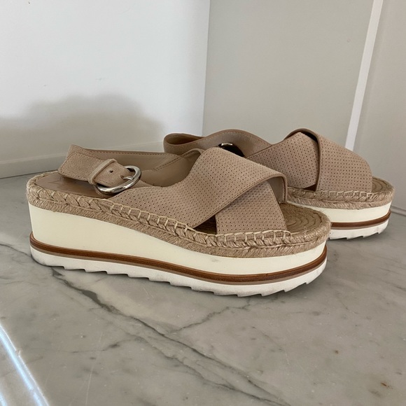 Marc Fischer LTD Gellyn Espadrille platform sandal size 7.5 - Picture 5 of 10